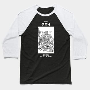 Popoi Secret of Mana Baseball T-Shirt